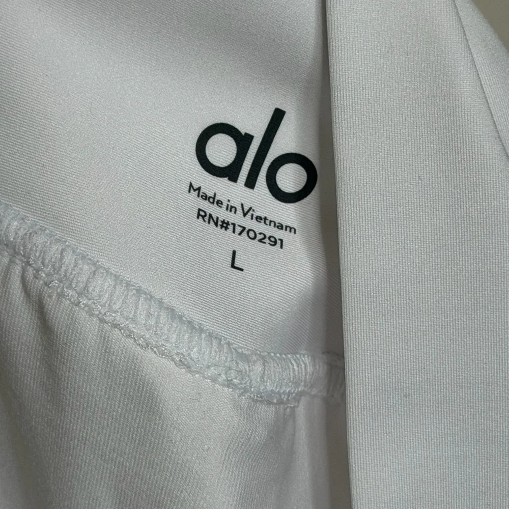 ALO Yoga Grand Slam Tennis Skirt White